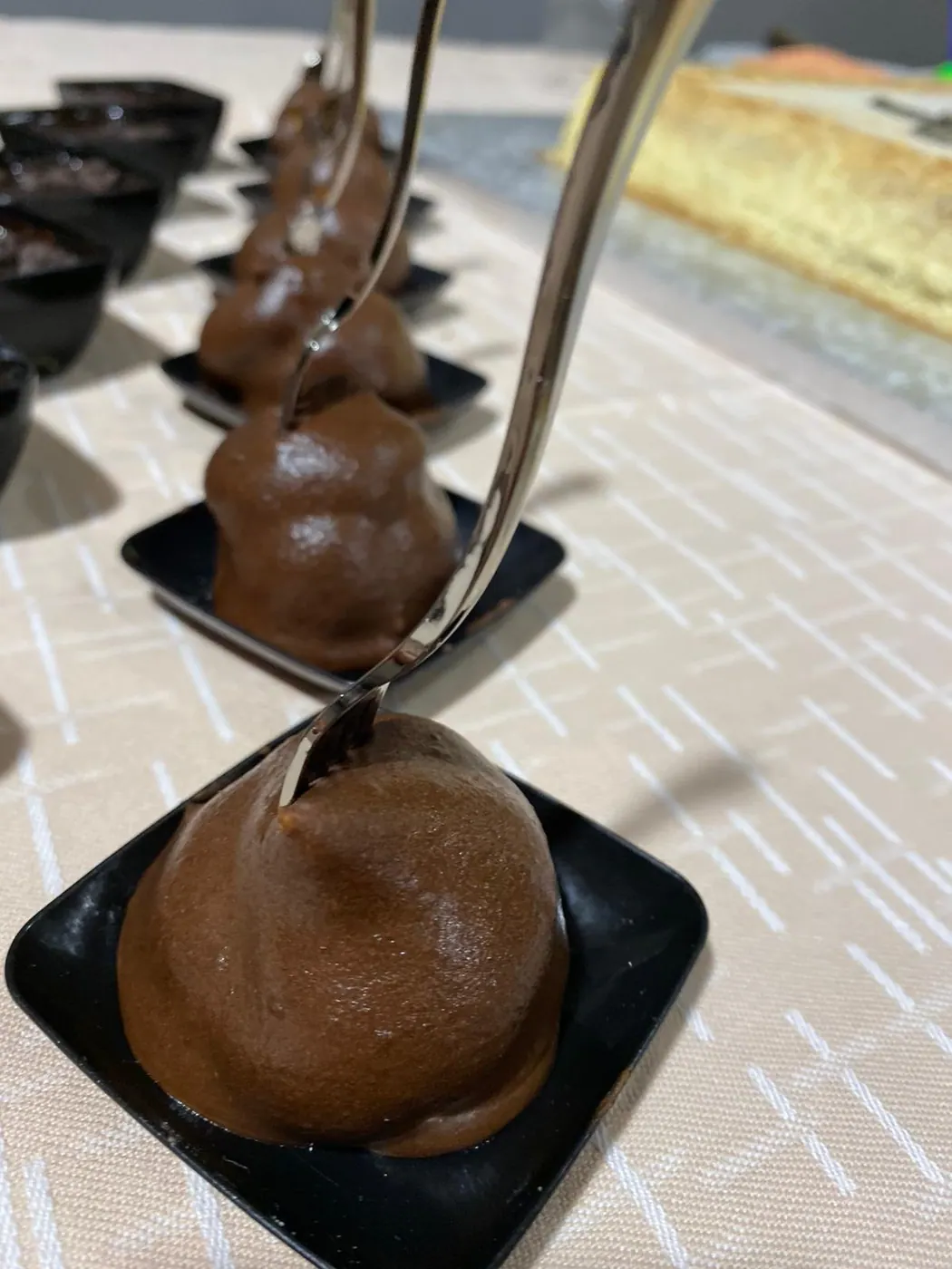 Dessert al cioccolato in monoporzioni — Sikania