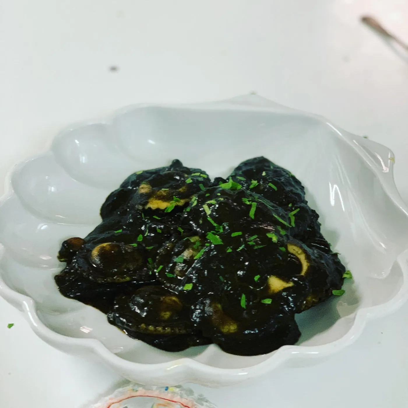 Pasta al nero di seppia — Sikania