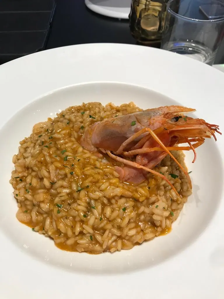 Risotto con gambero — Sikania